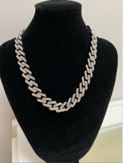 Chaine Cubaine Strass