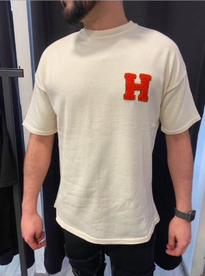 TEE SHIRT H BEIGE