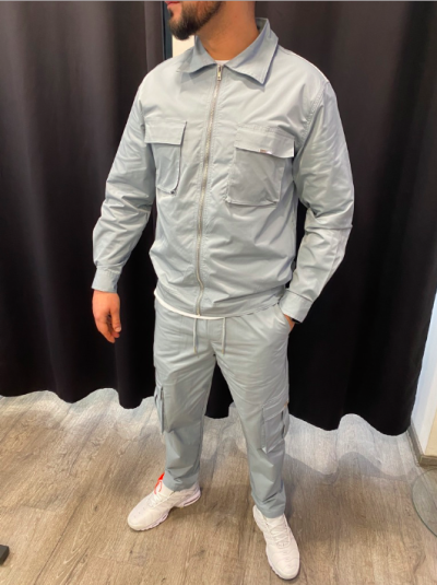 ENSEMBLE CARGO GRIS