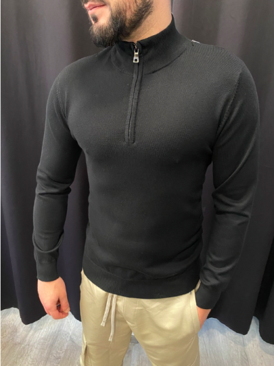 PULL ZIP NOIR