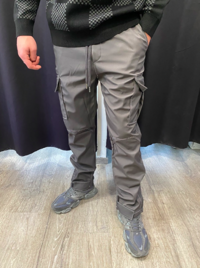 CARGO FAT GRIS