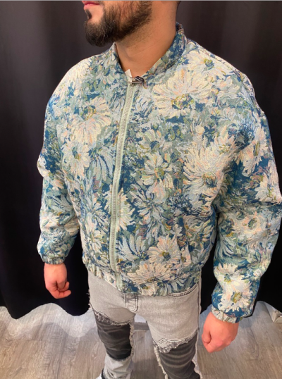 VESTE MOTIF FLEURS