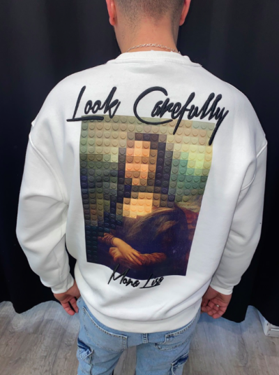 PULL MONA LISA BLANC