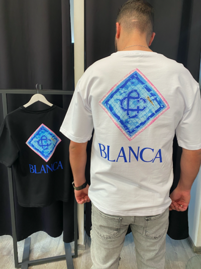 TEE SHIRT BLANCA PISCINE BLANC