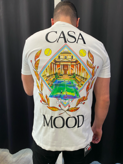 TEE SHIRT CASA MOOD BLANC