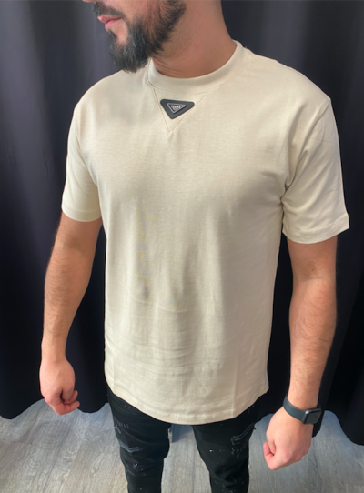 TEE SHIRT ICON BEIGE