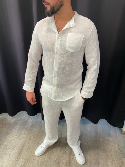 ENSEMBLE LEGER BLANC