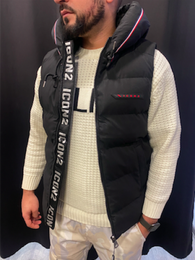 GILET ICON NOIR